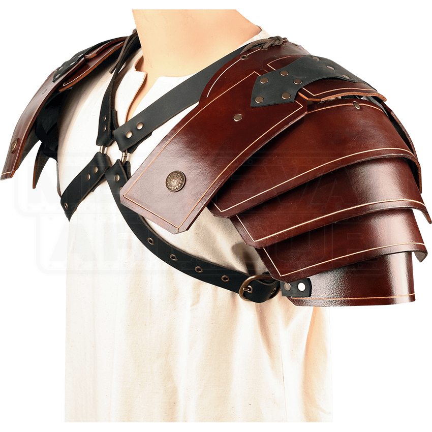 Praetorian Pauldrons - RT-272 by Medieval Armour, Leather Armour, Steel ...