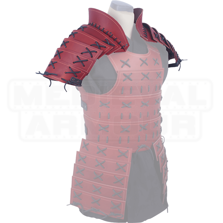 thumbnail image 2 of Samurai Leather Armour LARP Costume Leather Armour Medieval 2 of 14
