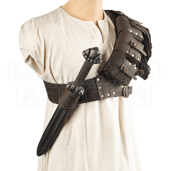 Adventurer's Pouch Harness RT179 by Medieval Armour, Leather Armour