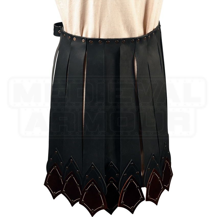 Praetorian Leather Battle Skirt - RT-203 by Medieval Armour, Leather ...