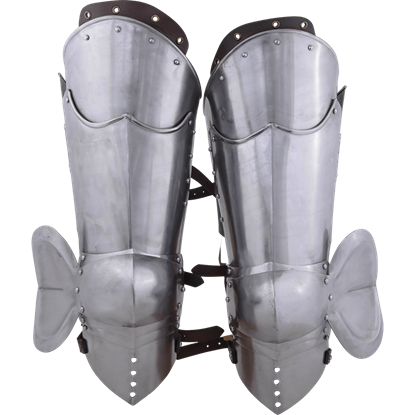 German Knight 3/4 Steel Leg Armor