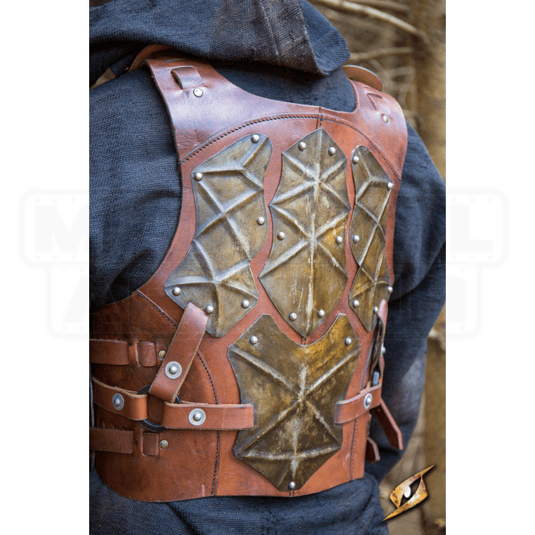 Raider Armour Epic Dark/Rust MCI3700 by Medieval Armour, Leather
