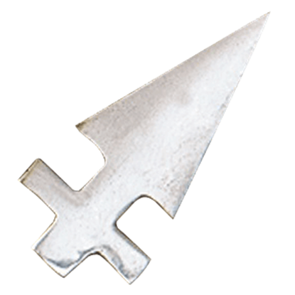 Side-Notched Broadhead Arrowhead