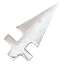 Side-Notched Broadhead Arrowhead