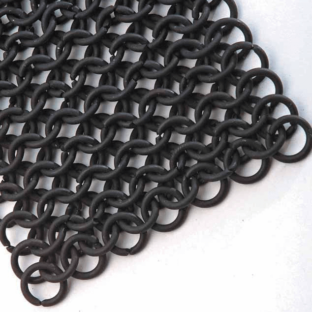 Blackened Chainmail Coif - 300076 by Traditional Archery, Traditional ...