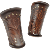 Odomar Viking Leather Bracers