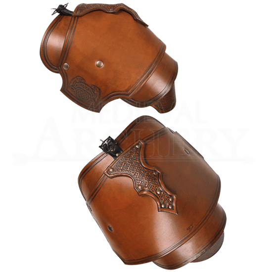 Artax Leather Pauldrons