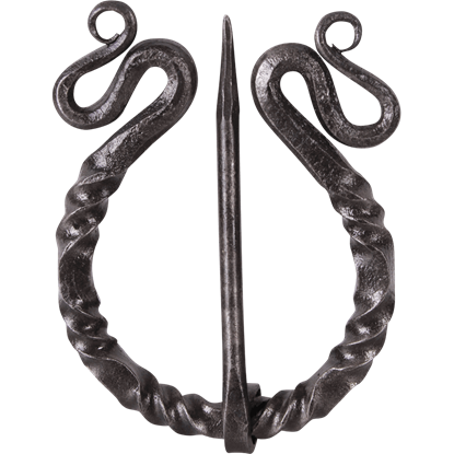 Lyra Penannular Small Cloak Pin