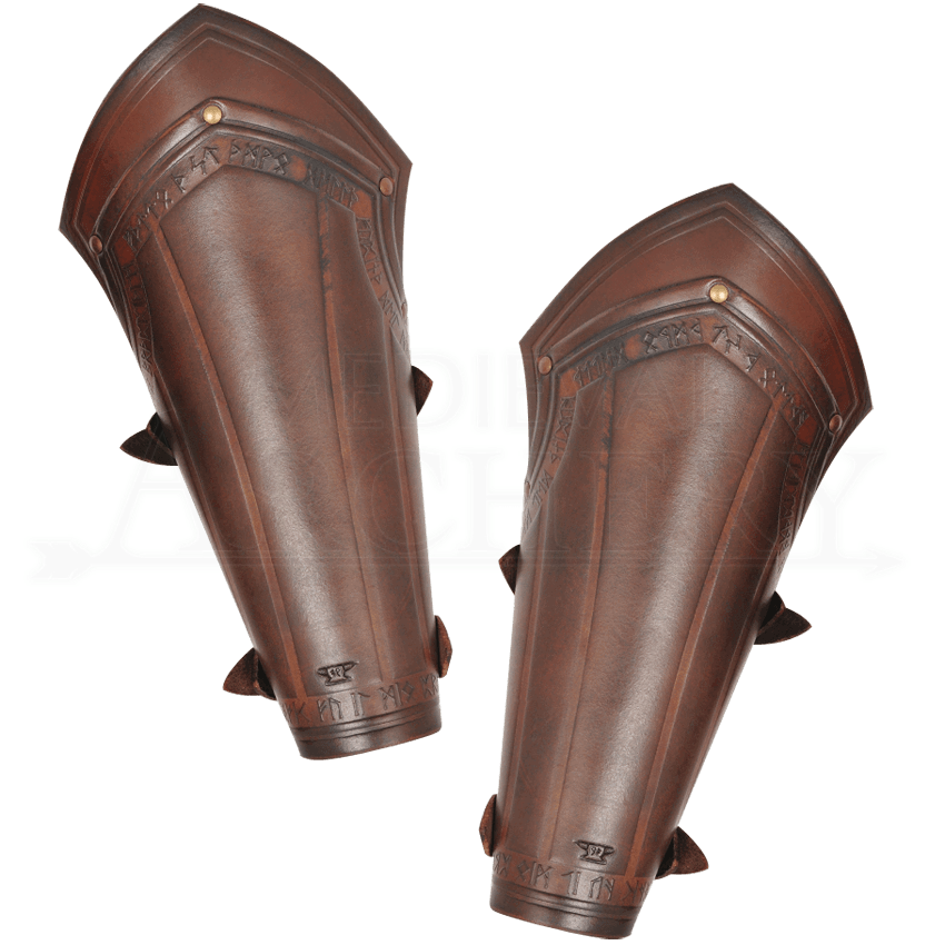 Torson Leather Bracers - MY100588 by Traditional Archery, Traditional ...