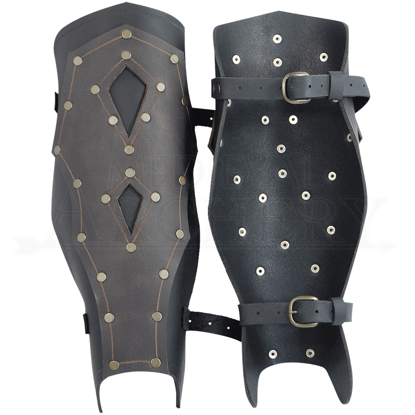 Mercenary Leather Greaves - RT-237 by Traditional Archery, Traditional ...