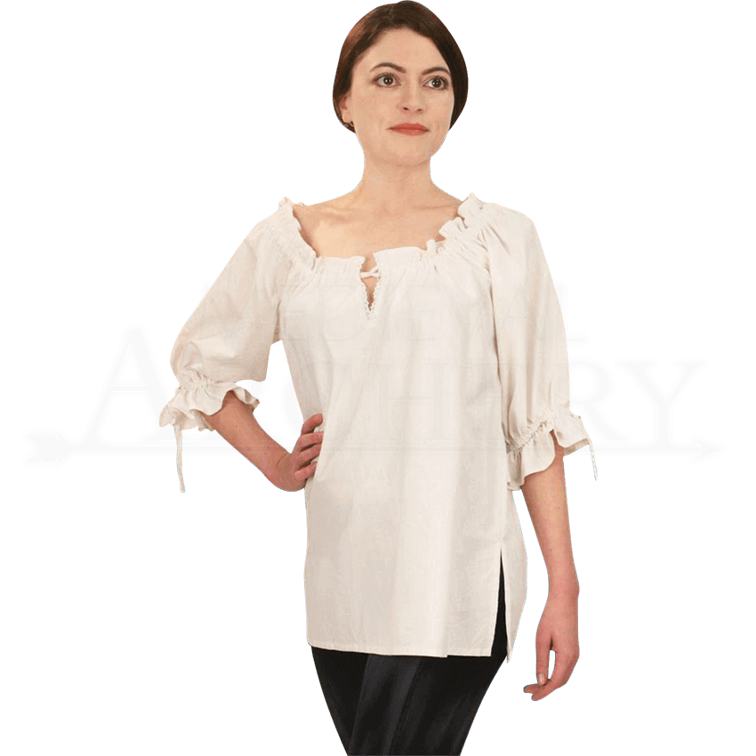 Ladies Handwoven Medieval Blouse - 101707 by Traditional Archery ...