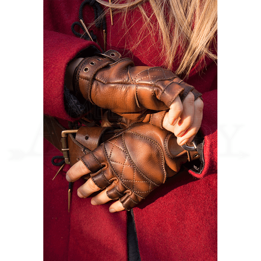 Leather Celtic Gloves - MCI-3291 by Traditional Archery, Traditional