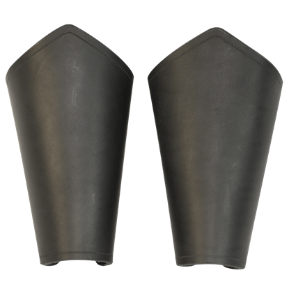 Plain Leather Arm Bracers