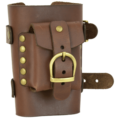 Wrist Cuff with Small Pouch