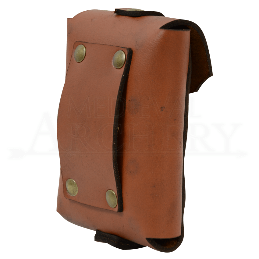 Medium Gothic Leather Belt Pouch DK7109 by Traditional Archery