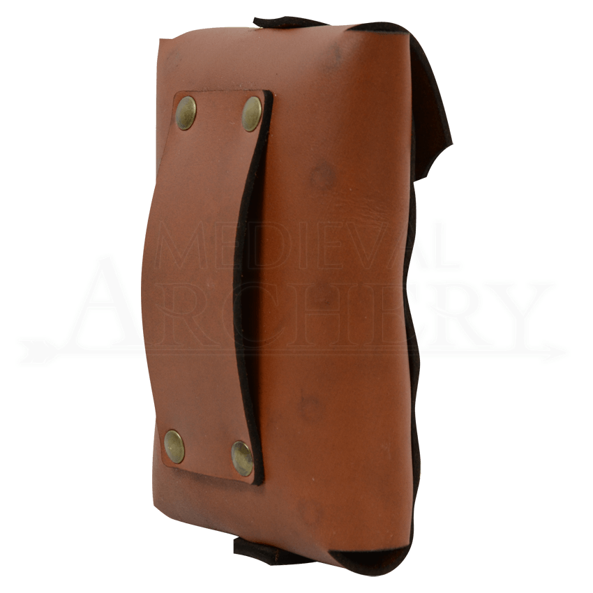 Large Gothic Leather Belt Pouch DK7110 by Traditional Archery
