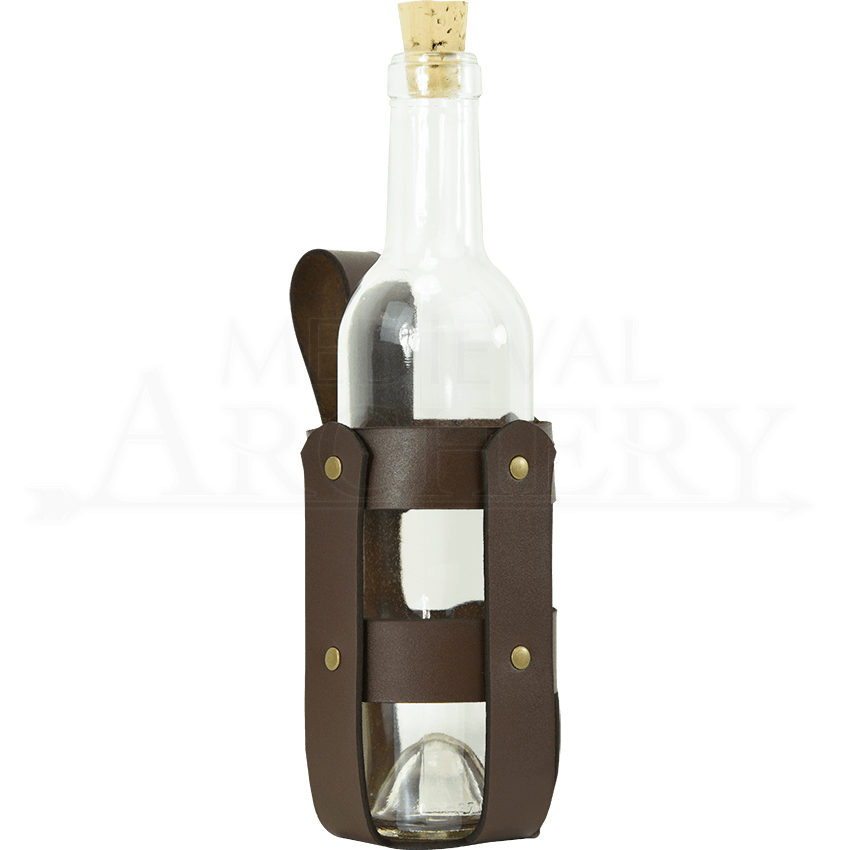 Leather Bottle Holder DK10751 by Traditional Archery, Traditional