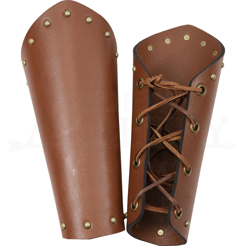 Studded Leather Arm Bracers - DK4109 by Traditional Archery ...