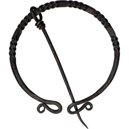 Large Twisted Penannular Brooch