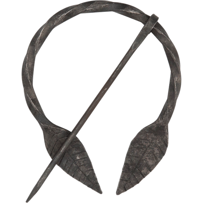 Leaf Penannular Brooch