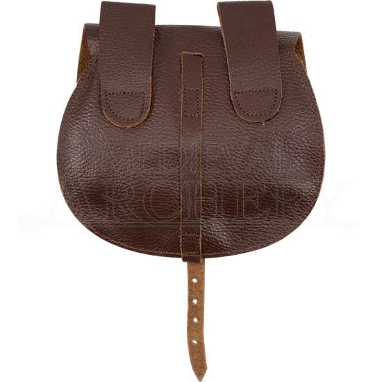 Merchect Leather Small Merchant Leather Bag - Brown - HW-700906BR by Traditional Archery ...