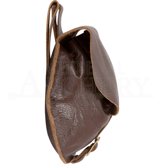 Merchect Leather Small Merchant Leather Bag - Brown - HW-700906BR by Traditional Archery ...