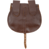 Adventurers Leather Flap Bag - Brown