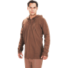 Bandit Hooded Shirt - Brown