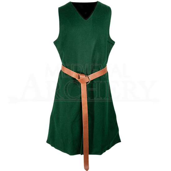 Knightly Wool Tabard - Green