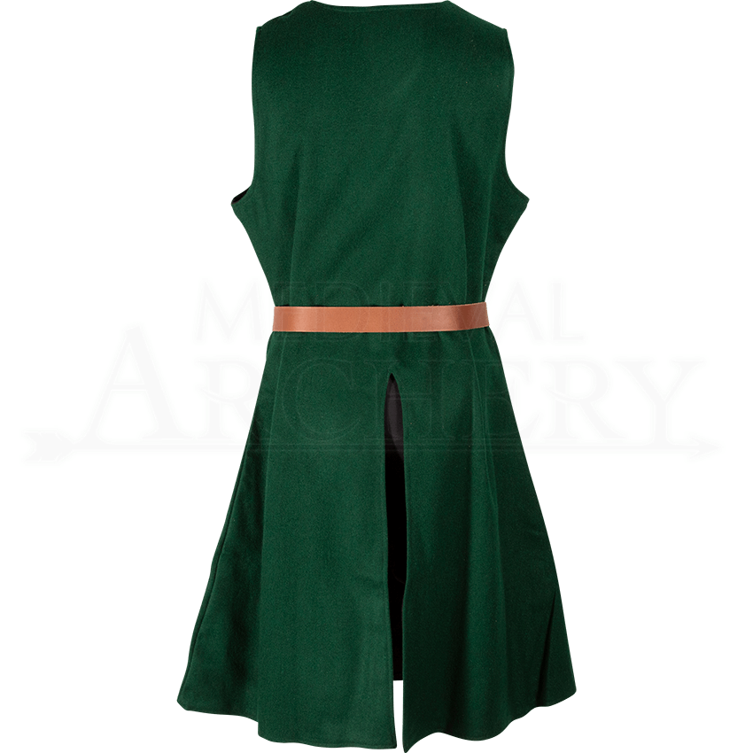 Knightly Wool Tabard - Green - HW-700942 by Traditional Archery ...