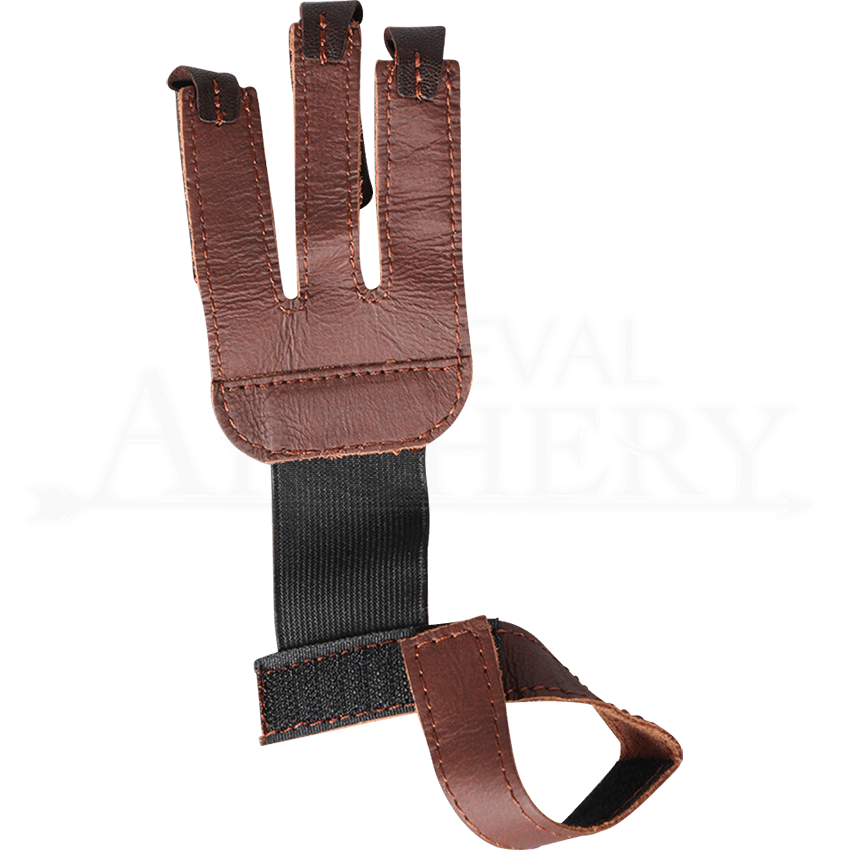 Saunders Archery Finger Guard – Soft Molded, Waterproof – No Glove Needed, Made In USA