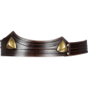 Isidor Studded Leather Crown