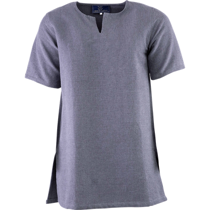 Mens Half Sleeve Viking Undertunic - Grey