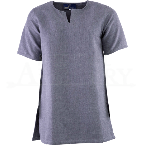 Mens Half Sleeve Viking Undertunic - Grey