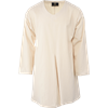 Long Sleeve Medieval Tunic - Ecru