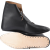 Black Medieval Peasant Boots
