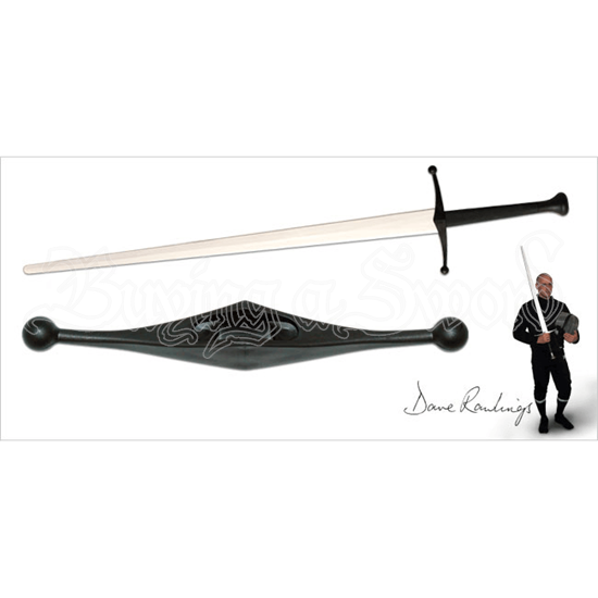 Black Longsword Guard PR2011 by Medieval Swords, Functional Swords