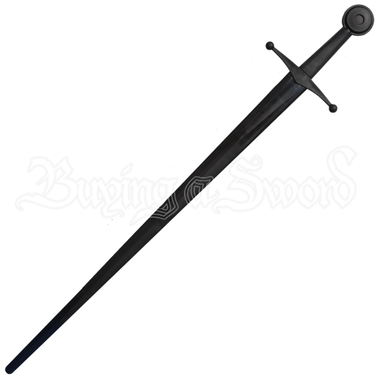 Xtreme Synthetic Sparring Single Hand Sword Black Blade