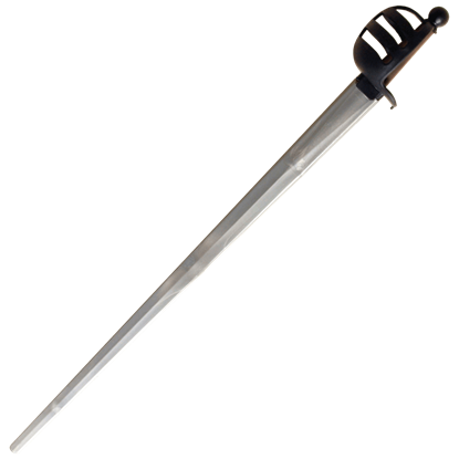 Xtreme Basket Hilt Synthetic Sparring Sword Silver Blade