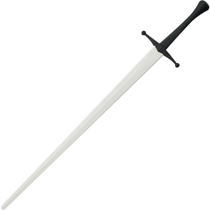 White and Black Sparring Bastard Sword