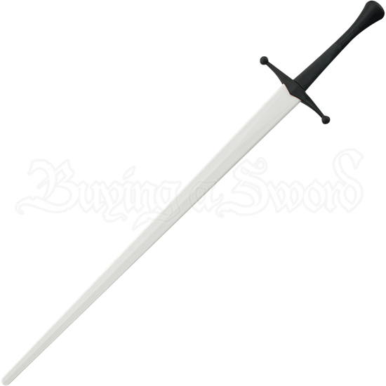White and Black Sparring Bastard Sword