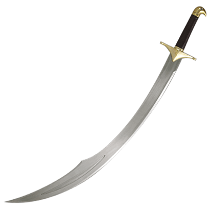 Razor Sharp Steel Scimitar Deadly Curved Blade Sword Arabic cutlass Fine Edged 