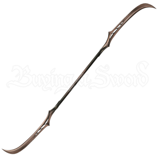 Mirkwood Double Bladed Polearm Uc3043 By Medieval Swords Functional Swords Medieval Weapons Larp Weapons And Replica Swords By Buying A Sword
