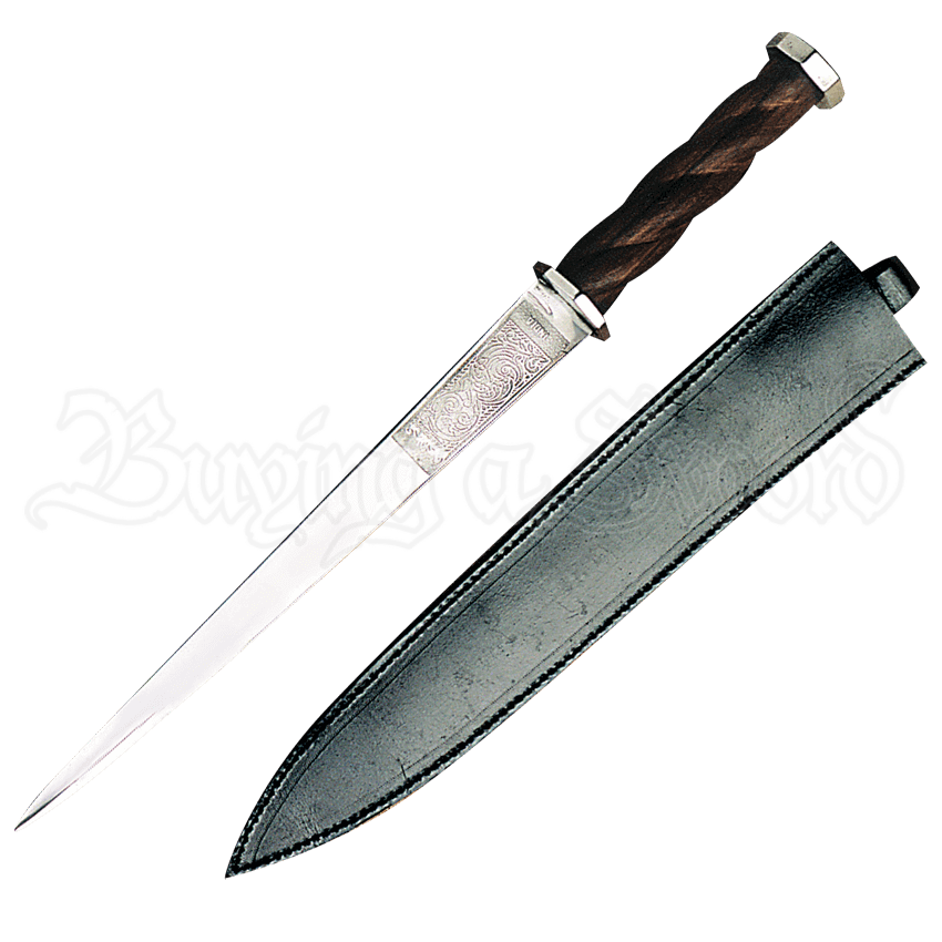 Engraved Steel Rondel Dagger - AH-4121 by Medieval Swords, Functional ...