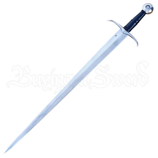 35" Excalibur Medieval Style Crusader Arming Sword With Sheath 