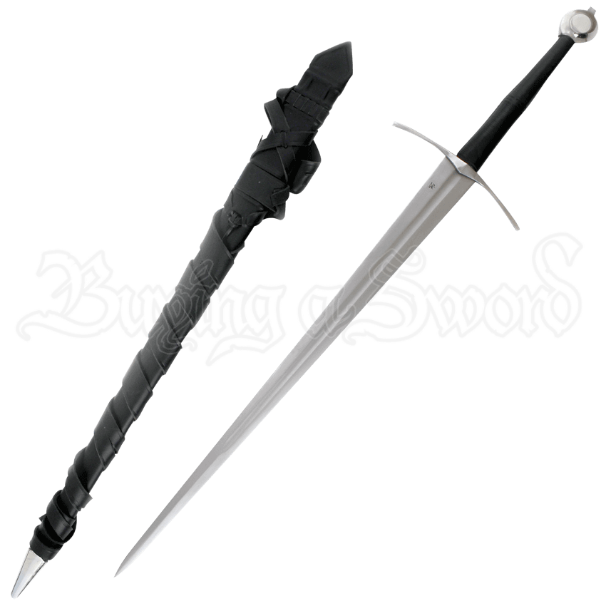 Knights Bastard Sword with Scabbard DS1329 by Medieval Swords