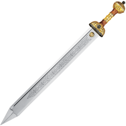 Gold Julius Caesar Sword