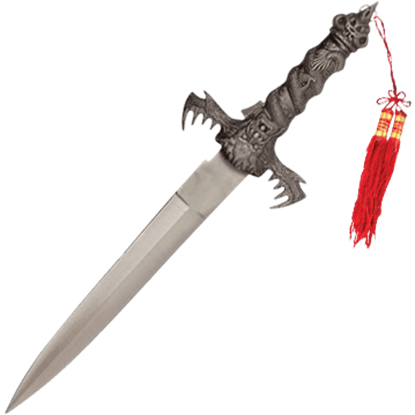 Lion Pride Silver Dragon Dagger