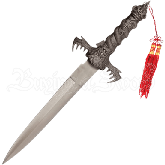 Lion Pride Silver Dragon Dagger