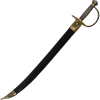 Brass Hilt Caribbean Pirate Sword